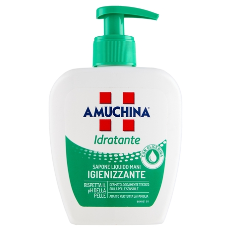 Amuchina Idratante Sapone Liquido Mani Igienizzante 250 ml
